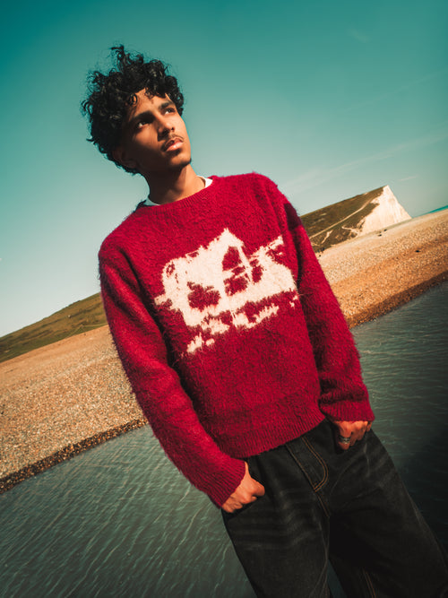 RANCHER KNIT - RED