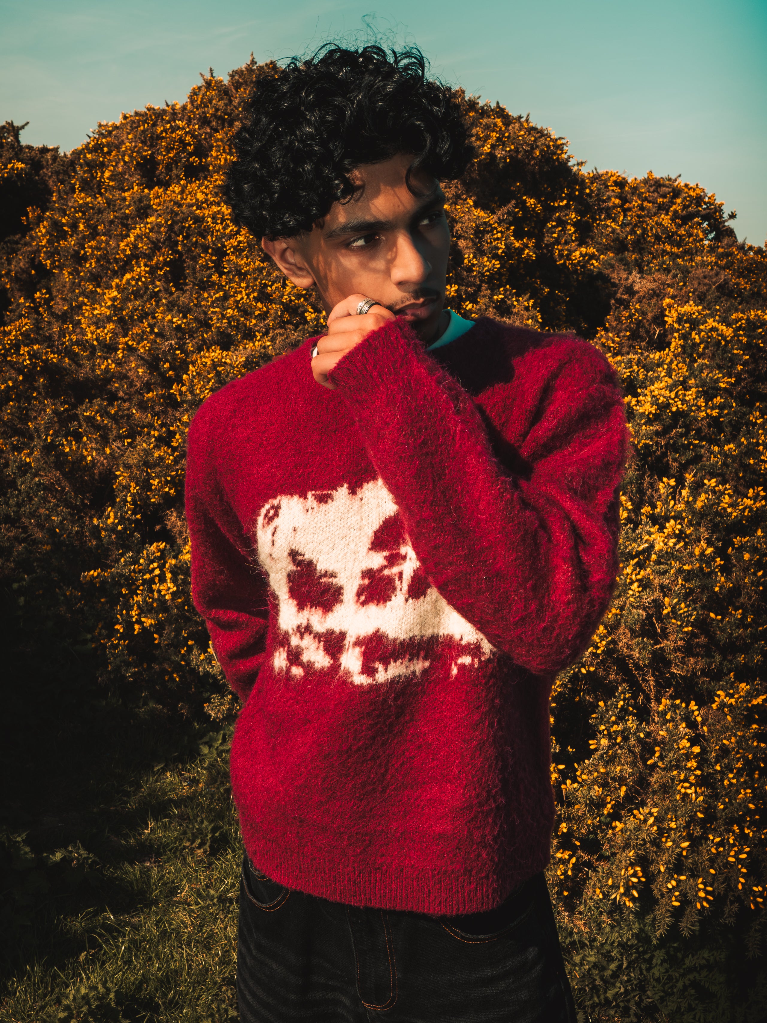 RANCHER KNIT - RED